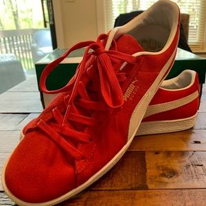 *NEW* Size 11 Red Puma Suede Classic-LAST WEEK FOR THESE